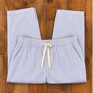 J.Crew Men's XL Light Purple Cotton Poplin Pajama Pants Lounge Relaxed CB511